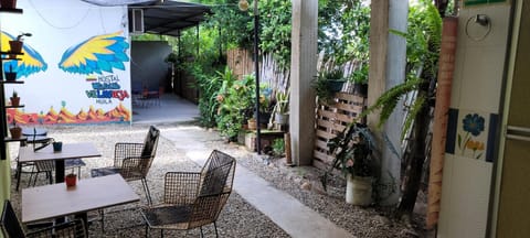 Patio, Seating area, Dining area, Inner courtyard view