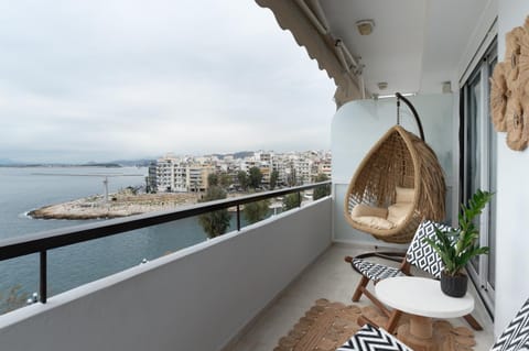 Property building, Patio, View (from property/room), Balcony/Terrace, Sea view, Sea view
