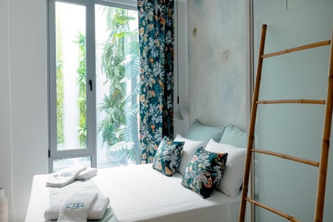 Bed, View (from property/room), Photo of the whole room, towels