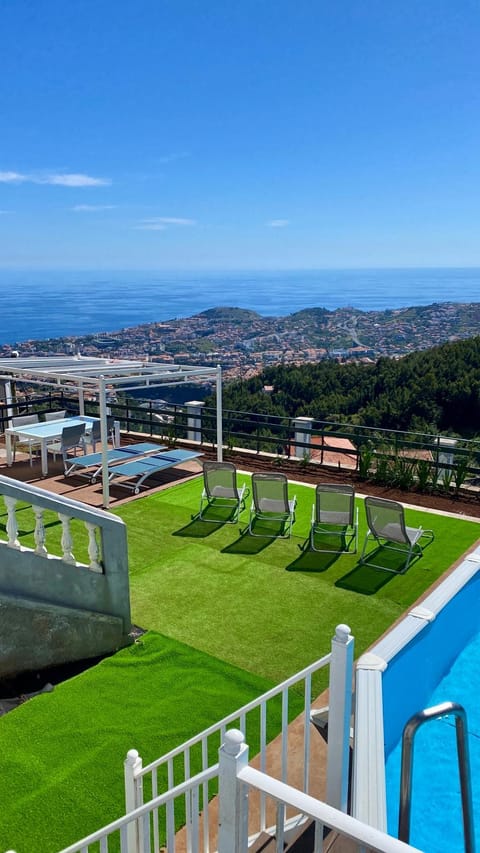 Off site, Day, Natural landscape, Garden, Dining area, Mountain view, Pool view, Sea view, Swimming pool