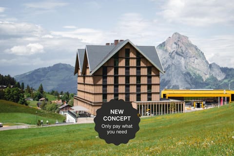 Property building, Natural landscape, Mountain view