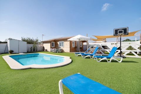 Property building, Living room, Swimming pool
