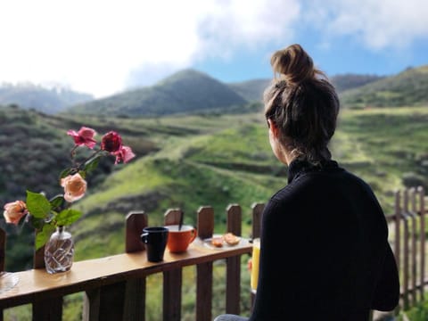 Day, People, Natural landscape, View (from property/room), Balcony/Terrace, Mountain view