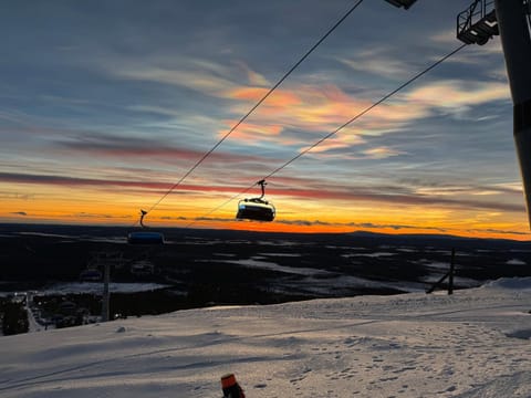 Natural landscape, Activities, Winter, Sunset