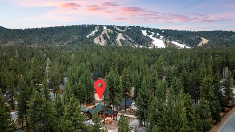 A Snowmass Haven - EV, Sauna, Hot Tub - Walk to Slopes/lake House in Big Bear