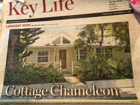 Amazing Village Cottage! Walk to Whitney Beach! House in Longboat Key