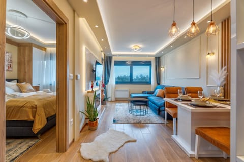 TV and multimedia, Living room, Photo of the whole room, Seating area, Dining area