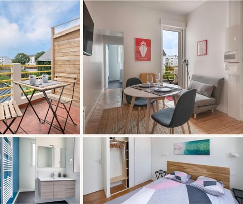 Aristide#2 - T2 calme et lumineux avec Terrasse Apartment in Saint-Nazaire