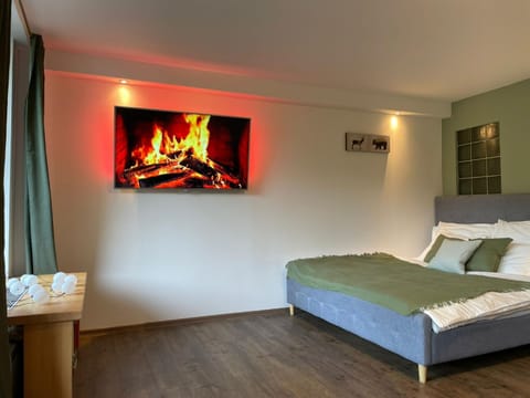 Bed, TV and multimedia