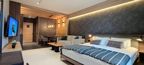 Communal lounge/ TV room, Bed, TV and multimedia, Living room