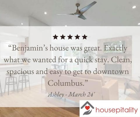 The Spacious Hilliard House House in Ohio