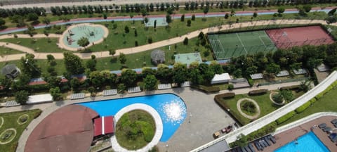 Day, Bird's eye view, Garden, Garden view, Pool view, Swimming pool