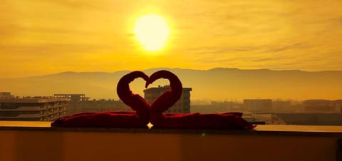 Natural landscape, View (from property/room), View (from property/room), Mountain view, Sunset