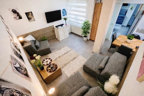 2 Room Galerie Einliegerwohnung in Rheinstetten, Messe Nähe, Rollstuhlfahrer geeignet Apartment in Karlsruhe