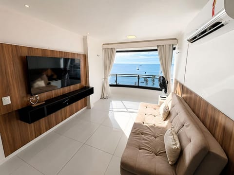 View (from property/room), Living room, Sea view