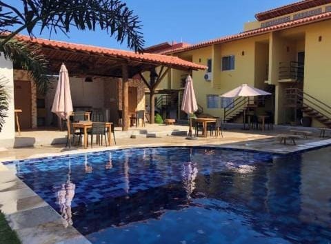 Patio, Communal lounge/ TV room, Day, Balcony/Terrace, Kitchen or kitchenette, Spa and wellness centre/facilities, Pool view, Swimming pool, Public Bath