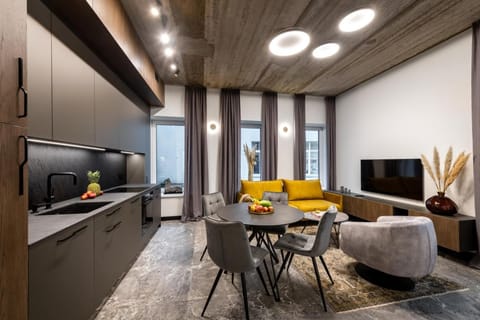 Living room, Dining area