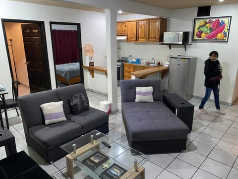 Departamento con Terraza LOBO Apartment in Cholula