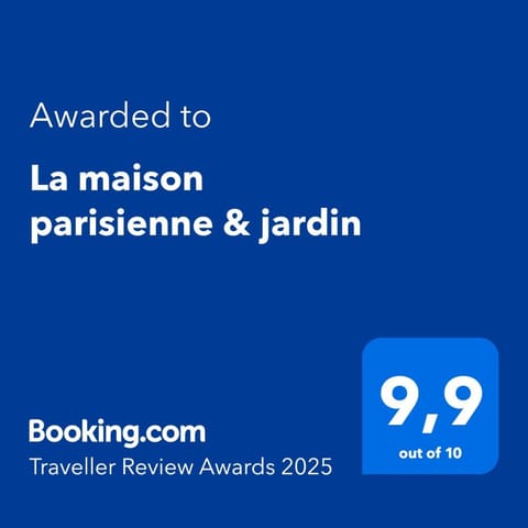 La maison parisienne & jardin Bed and Breakfast in Île-de-France