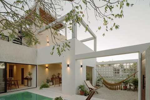 Property building, Patio, Garden, View (from property/room), Balcony/Terrace, Garden view, Pool view, Swimming pool