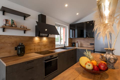 Food and drinks, dishwasher, pet friendly, stove