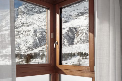 Natural landscape, Winter, Mountain view