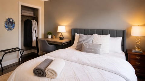 Bed, Bedroom