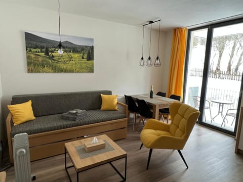 Living room, Seating area, Dining area