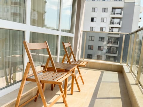 Property building, Day, View (from property/room), Balcony/Terrace, Balcony/Terrace, furniture