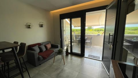 Patio, View (from property/room), Balcony/Terrace, Living room, Seating area, Dining area