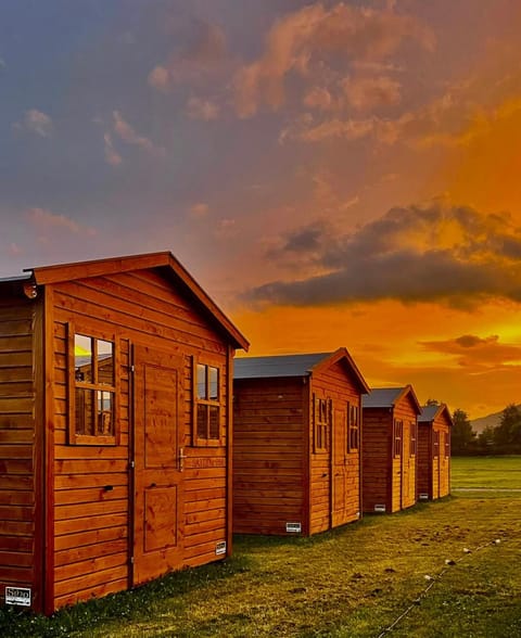Property building, Natural landscape, Sunrise