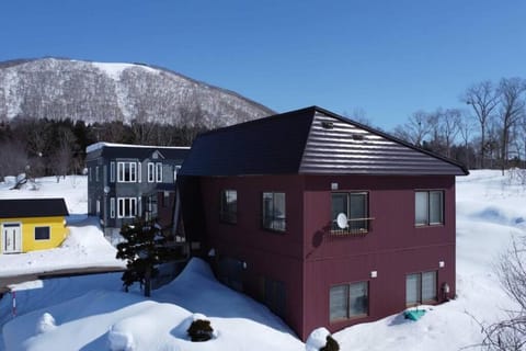 Property building, Winter, Mountain view