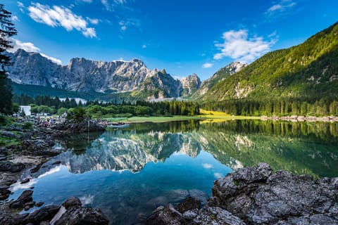 Nearby landmark, Natural landscape, Lake view, Mountain view