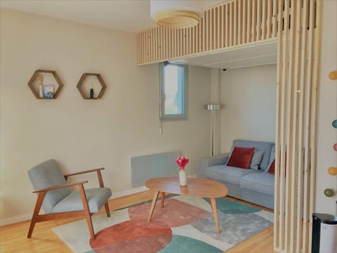 Studio proche plage balcon et parking Apartment in Deauville