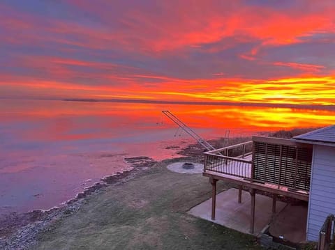Natural landscape, Lake view, Sunrise