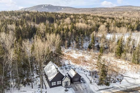 Property building, Nearby landmark, Natural landscape, Bird's eye view, Winter
