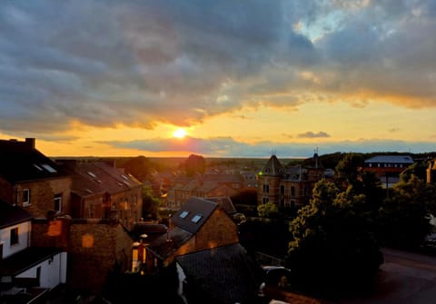 Natural landscape, City view, Sunset