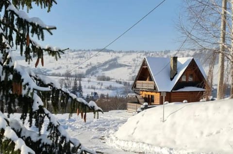 Property building, Winter, Mountain view