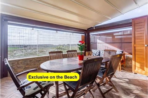 Patio, Summer, View (from property/room), Balcony/Terrace, Beach, Beach, Sea view