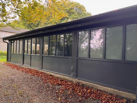 Property building, Garden view