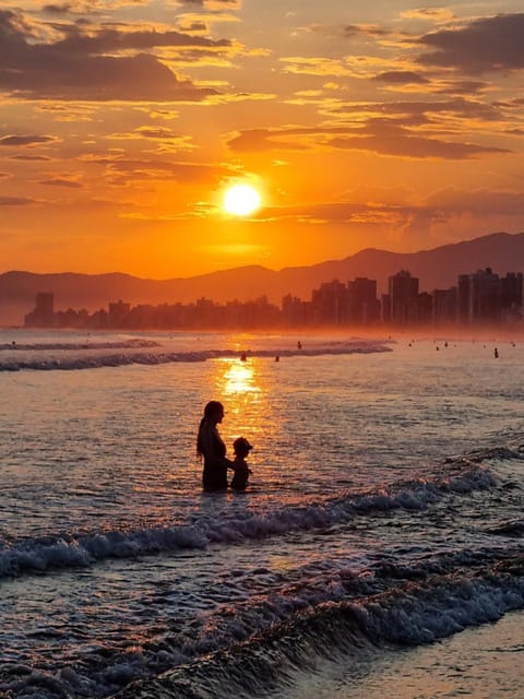 Natural landscape, Beach, Sea view, Sunset