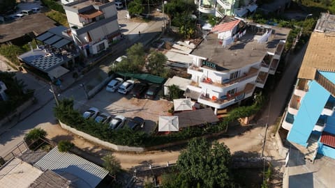 Property building, Neighbourhood, Bird's eye view, Street view, Parking