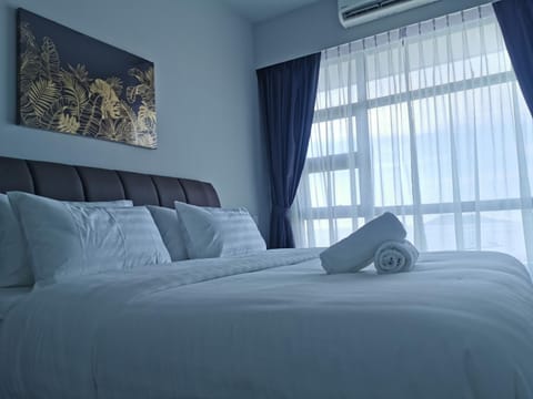Bed, Bedroom, air conditioner
