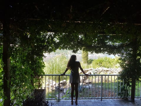 Patio, Garden view, Sea view