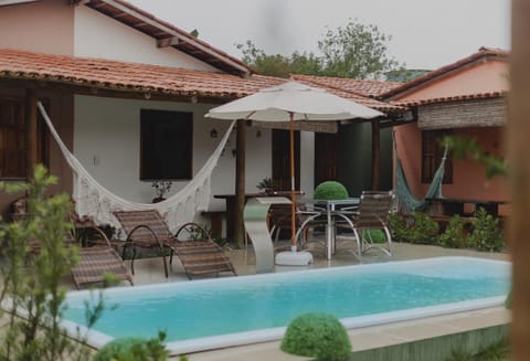 Garden, Pool view, sunbed