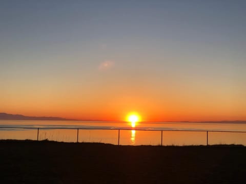 Natural landscape, Sea view, Sunset