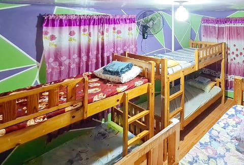 Photo of the whole room, bunk bed