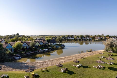 Bird's eye view, Beach, Lake view