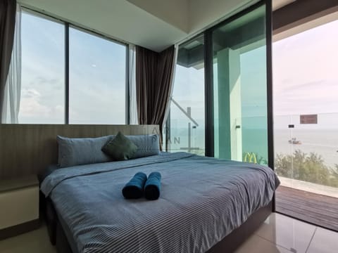Bed, Bedroom, Sea view, Sea view