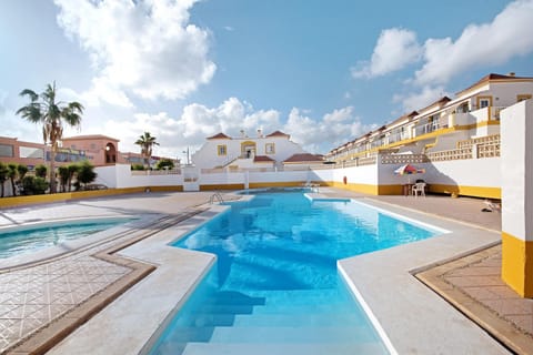 Property building, Living room, Swimming pool